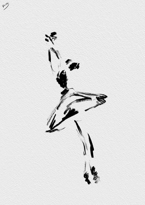 Veronica J Original Artworks [BALLET] Up