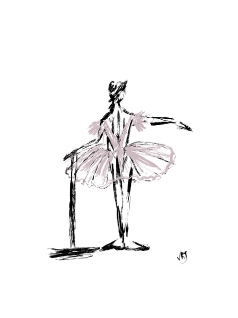 Veronica J Original Artworks [BALLET] Préparation