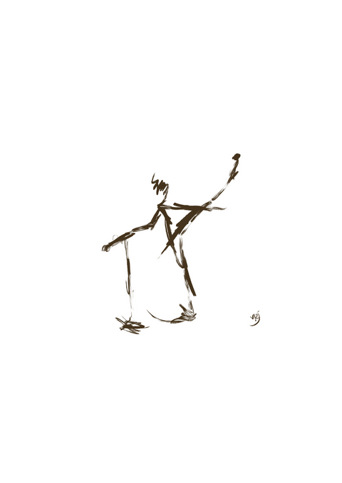 Veronica J  Original Artworks [BALLET] Dancer lesson