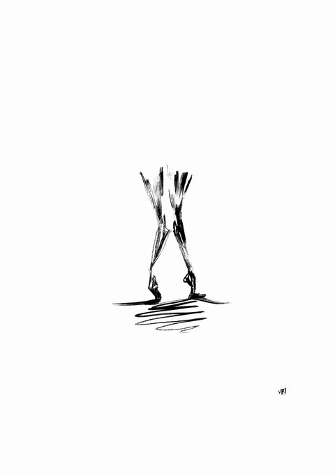 Veronica J  Original Artworks [BALLET] hold