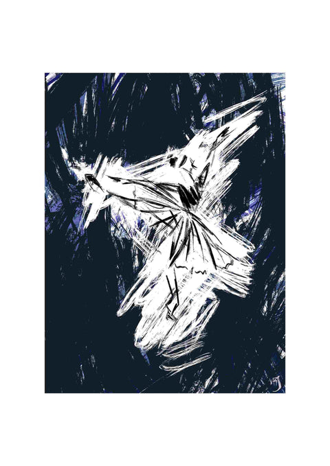 Veronica J Original Artworks [BALLET]  Arabesque